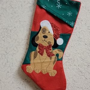 Puppy Dog Christmas Stocking